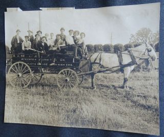 Circa 1900 - 1920 Photo Album (brockton Ma) Baseball Team In Wagon?,  Sledding,  Etc