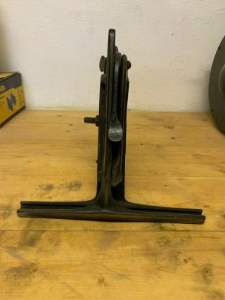 Antique Saw Sharpening Vice 7600 Patent 3