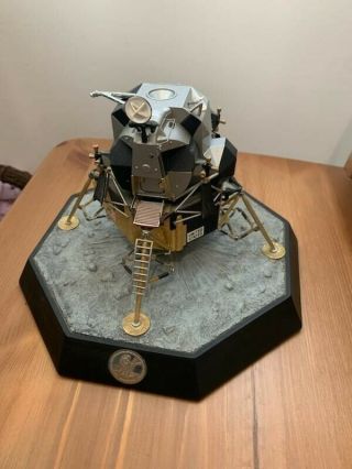 Franklin Nasa Apollo Xi 11 Lunar Module 1/48 Scale Rare In