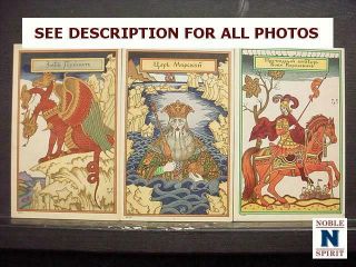Noblespirit (gc4) 3x St George Vintage Russia Postcards 1911 - 12