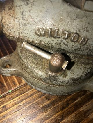 Rare Wilton Baby Bullet 2 - inch Vise 3 - 45 Date Stamp 10