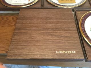 Set of 10 LENOX Boehm Woodland Wildlife Plates w/COA’s & Boxes 4