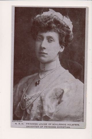 Vintage Postcard Princess Marie Louise Of Schleswig - Holstein