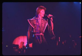 Mg100 - 150 David Bowie Vintage 35mm Color Slide