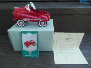 Hallmark Kiddie Car Classics 1955 Murray Red Champion