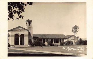 1947 Santa Maria Rppc El Camino High School Santa Barbara County California