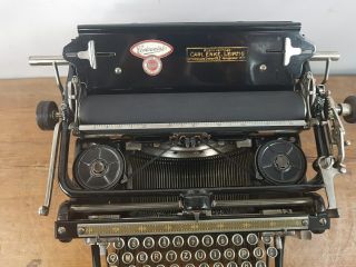 COLLECTIBLE TYPEWRITER CONTINENTAL STANDARD - NO RISK WITH 4