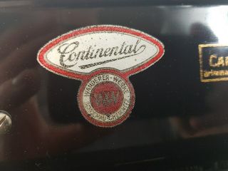 COLLECTIBLE TYPEWRITER CONTINENTAL STANDARD - NO RISK WITH 5