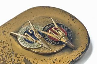 1920s Cadillac Motor Car Co V12 V16 Delaware Sales Brass Bronze Letter Opener 3