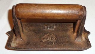 Antique Malco Metal Tool Creasing Seaming Australian