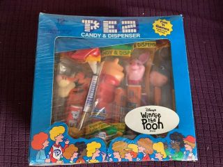 Pez Box Of 12 Winnie The Pooh And Friends Pez