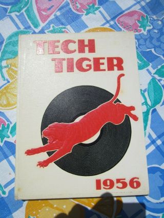 Springfield (ma) Technical High School Yearbook 1956 Tech Tiger