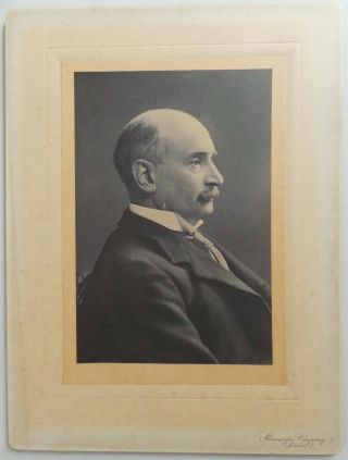 C.  1900 Cdv / Cabinet Photo - Sir Thomas Jackson - - Manager Hsbc Bank - In London