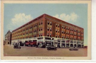 William Pitt Hotel,  Chatham,  Ontario
