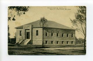 Millington,  Salem Ma Mass Quabbin Area,  Antique Postcard,  Moore 
