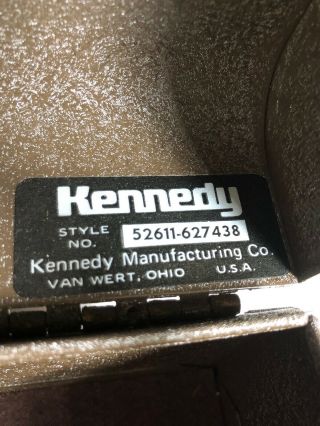 Kennedy Machinist Tool Box Chest,  Model 52611,  11 drawer, 12