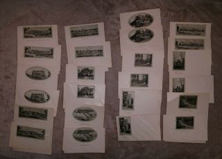 Vintage Note Paper Set Jamestown Exposition 12 Sheets & Envelopes Rare