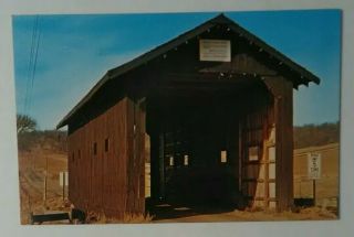 Vintage Wisconsin Postcard Jaycee Bridge Richland Center Wi Julie & Trisha Nixon