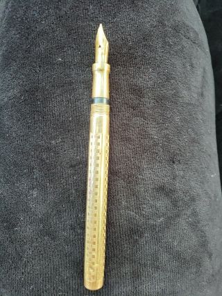 Conklin Rolled Gold Early 1900s Late 1800s Fountain Pen