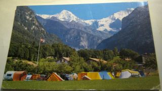 Switzerland Wilderswil Interlaken Camping 8550 Steinhauser - Posted