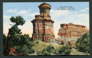 The Lighthouse - Palo Duro State Park - Texas Panhandle - Linen - Unposted