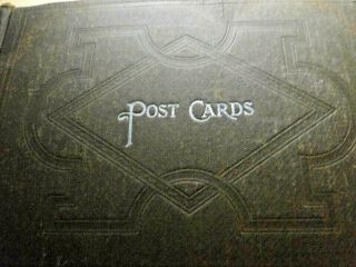 Antique Postcard Album 254 Postcards 1909 - 1915