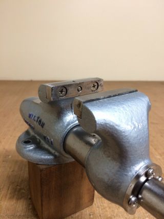 Vintage Baby Wilton 2” Fixed Base Vise Dated 6 - 15 - 64 8