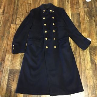 Fire Chief Patrol Vtg 1928 20s Firefighter Blue Wool Uniform Dress Pea Coat Dept
