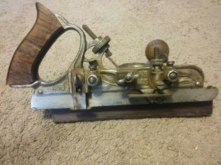 Stanley No.  45 Combination Plane With Cutters Sweetheart & Wood Box