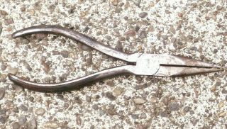 Vintage Mansco Drop Forged Steel Pliers 35 - 5 1/2 Made In Germany Us Zone