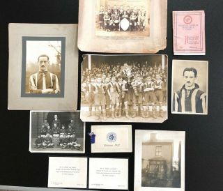 Football Photographs Of R.  H.  Jonas Dulwich Hamlet F.  C 1920/30s