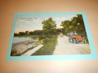 Savannah,  Georgia,  Isle Of Hope Vintage Postcard F.  M.  Kirby & Co.  13338