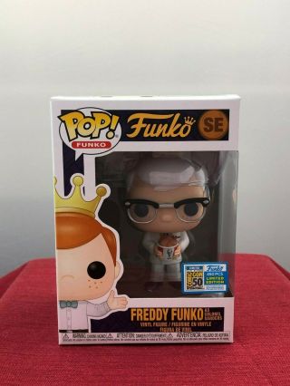 2019 Fundays - Freddy Funko As Colonel Sanders - Le 450 - Sdcc Exclusive - - Kfc