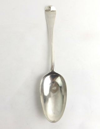Spoon Solid Sterling Silver Bottom Marked Hanoverian Thomas Wallis 1771