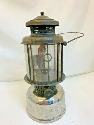 Antique Coleman Quick Lite 327 Gas Lantern Double Mantle Pre 1922