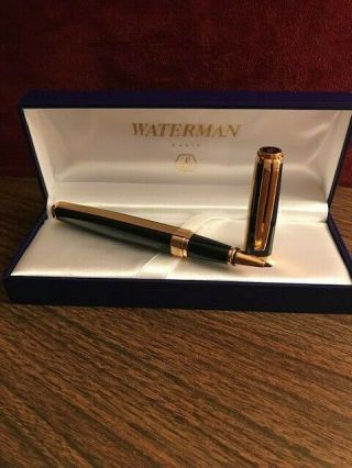Waterman Exception Night And Day Gold Rollerball