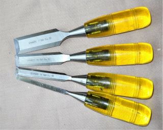 Stanley Wood Chisels Set Of 4