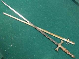 Antique Fraternal Knights Of Pythias Sword Early Version Pre 1875 Awesome
