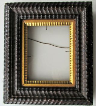 Antique Wood Frame For A 1/2 Plate Daguerreotype Photograph