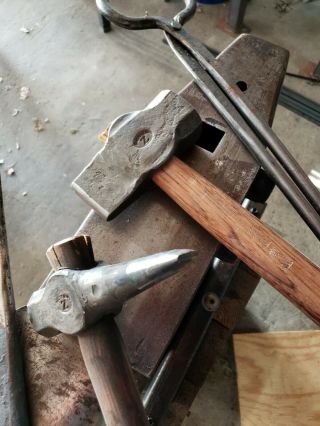 Blacksmith Hammer making tools cupping tool,  drift,  fuller set,  hammer punch 2