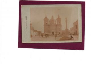 Real Photo Postcard Gozo Caccia (xaghra) Parish Church Malta C.  1910