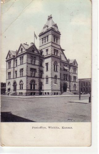 Post Office,  Wichita,  Kansas,  1909