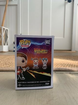 Funko Pop Movies: Marty Mcfly 602 Canada Expo Exclusive 3
