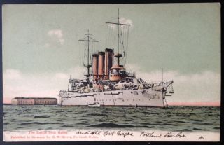 Battleship Maine C.  1906 Postcard Published In Germany