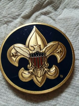Boy Scouts Assistant Scoutmaster Challenge Coin Bsa Medallion Engravable