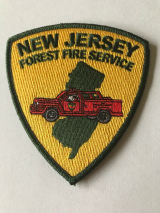 Forest Fire Service Firetruck State Of Jersey Nj Fire Patch