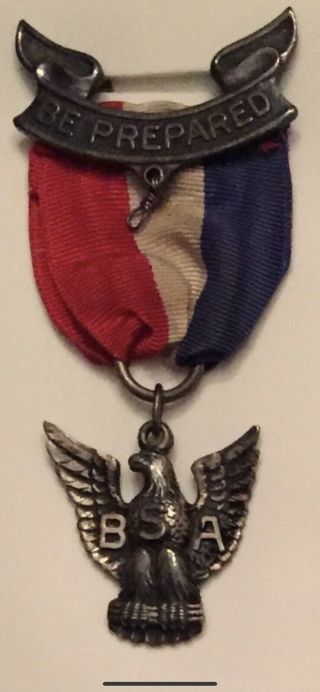 Boy Scout Robbins 2b Eagle Medal Near