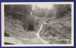 Rppc Winslow Arkansas Frisco Rr Tunnel 3 Miles North Skyvue Lodge