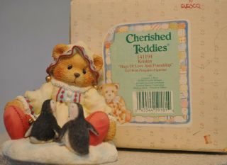 Cherished Teddies - Kristen - 141194 - Hugs Of Love And Friendship - Penguins