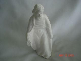 1958 Goebel W.  Germany White Porcelain Joseph Nativity Figurine 5 " High